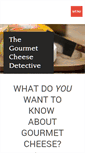 Mobile Screenshot of gourmetcheesedetective.com